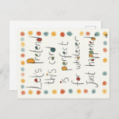 EVERY大事な行事。 ポストカード (正面/裏面)