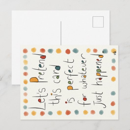 EVERY大事な行事。 ポストカード (正面/裏面)