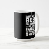  Every Beep Matters – Alert & Devoted コーヒーマグカップ (正面右)