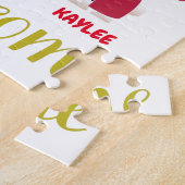 「EVERY BUNNY」パズル パーソナライズされた ジグソーパズル (側面)