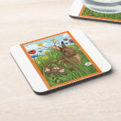 Every Bunny Loves Flowers コースター (左側)