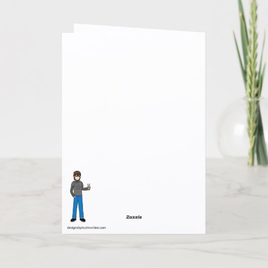 Every bunny needs a Boo カード (裏面)