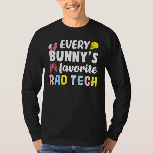 Every Bunny's お気に入りの素晴らしいテック復活祭X線1 Tシャツ (正面)
