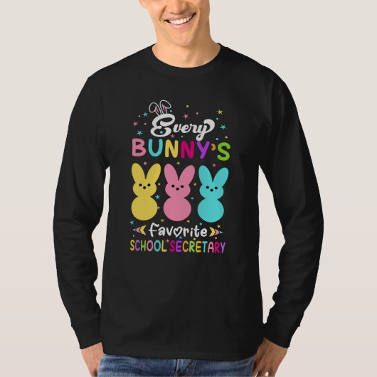 Every Bunny's Favorite School Secretary Religious Tシャツ (正面)