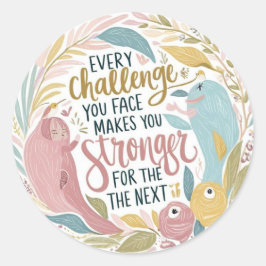 Every Challengeスタンプ ラウンドシール