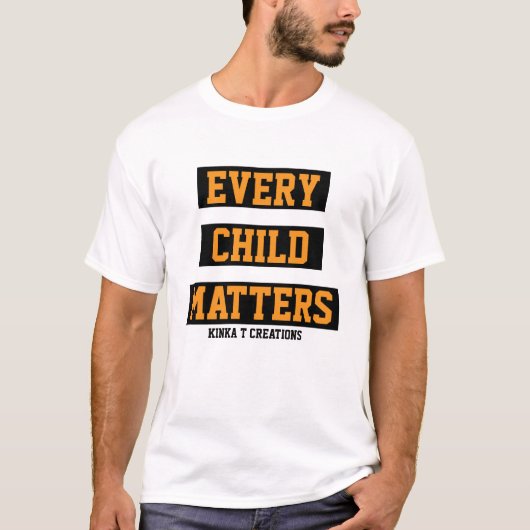 Every Child Matters Blocks Tシャツ (正面)