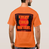 Every Child Matters Red Circle Tシャツ (裏面)