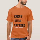 Every Child Matters Tシャツ (正面)