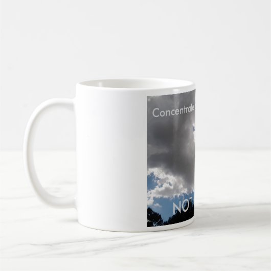 Every Cloud has A Silver Lining Coffee Mug コーヒーマグカップ (左)