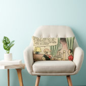 "Every Crackpot"装飾用クッション ランバークッション (椅子)