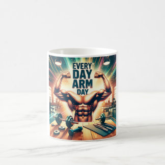 Every Day Arm Day mug コーヒーマグカップ