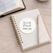 Every Day Choose to Follow Jesus Sticker ラウンドシール