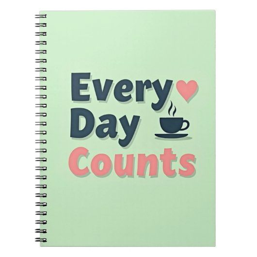 Every Day Counts ノートブック (正面)
