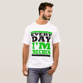 Every Day I'm Chechen Tシャツ (正面フル)