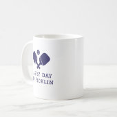 Every day I'm picklin - funny Pickleball コーヒーマグカップ (正面左)