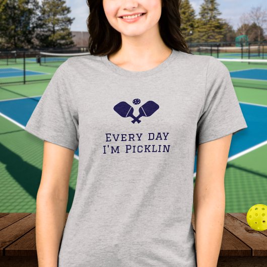Every day I'm picklin, funny Pickleball トライブレンドTシャツ