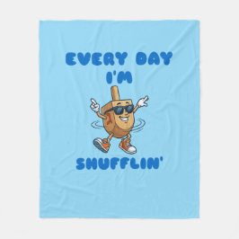 Every Day I'm Shufflin Fleece Blanket フリースブランケット