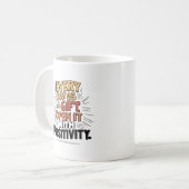 Every Day is a Gift Mug - Positive Morning Mindset コーヒーマグカップ (正面左)