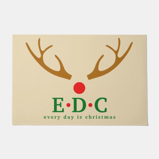 Every Day is Christmas  ドアマット (正面)