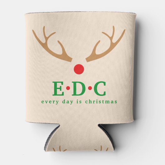 Every Day is Christmas Can Cooler 缶クーラー (正面)