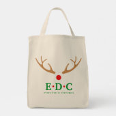 Every Day is Christmas Grocery Bag トートバッグ (裏面)