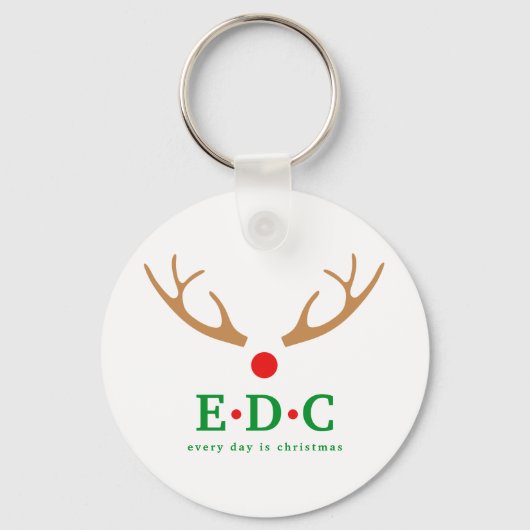 Every Day is Christmas Key Ring キーホルダー (正面)