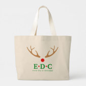 Every Day is Christmas Large Tote ラージトートバッグ (裏面)