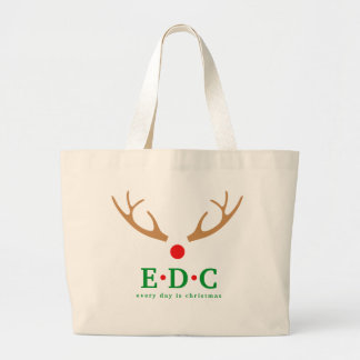 Every Day is Christmas Large Tote ラージトートバッグ