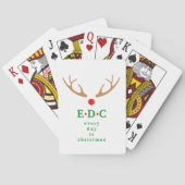 Every Day is Christmas Playing Cards トランプ (裏面)
