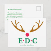 Every Day is Christmas Postcard ポストカード (正面/裏面)