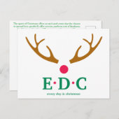 Every Day is Christmas Postcard ポストカード (正面/裏面)