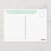 Every Day is Christmas Postcard ポストカード (裏面)