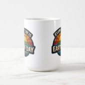 Every Day is Earth Day 2026 | Eco Badge Design コーヒーマグカップ (中央)