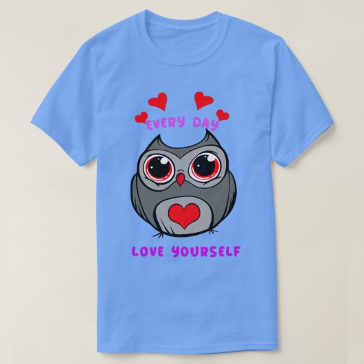 Every Day Love Yourself GG Verison Tシャツ (デザイン正面)