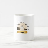 "Every Fall Is the Start of a Rise – Leap of Hope" コーヒーマグカップ (中央)