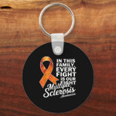 Every Fight Is Our Fight Multiple Sclerosis Awaren キーホルダー (正面)
