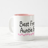 Every Freakinの最も最高のな伯母さん ツートーンマグカップ (正面左)