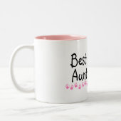 Every Freakinの最も最高のな伯母さん ツートーンマグカップ (左)