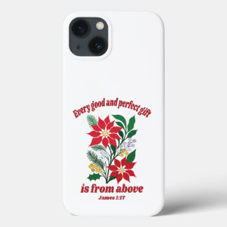 Every Good and Perfect Gift – ヤコブの手紙 1:17 クリスマス iPhone 13ケース