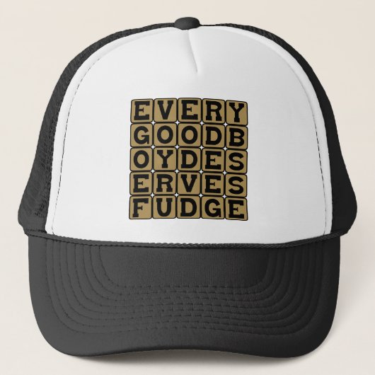 Every Good Boy Deserves Fudge, 音楽の記憶術 キャップ (正面)