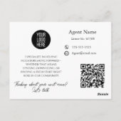 Every Home Has a Story Real Estate Postcard | Prof ポストカード (裏面)