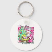 Every Knee Shall Bow Santa Christmas Nativity Scen キーホルダー (正面)