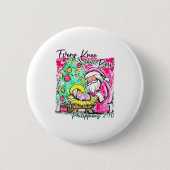 Every Knee Shall Bow Santa Christmas Nativity Scen 缶バッジ (正面)