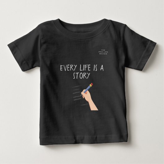 Every Life Is A Story shirt ベビーTシャツ (正面)