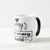 every love story is beautiful モーフィングマグカップ (正面右)