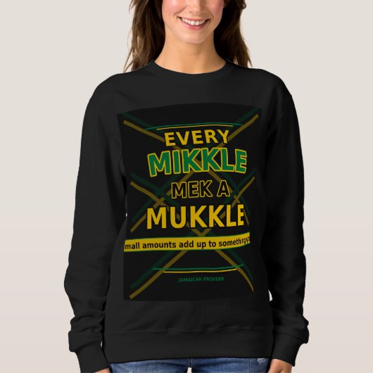 Every Mikkle Mek A Mukkle  スウェットシャツ (正面)