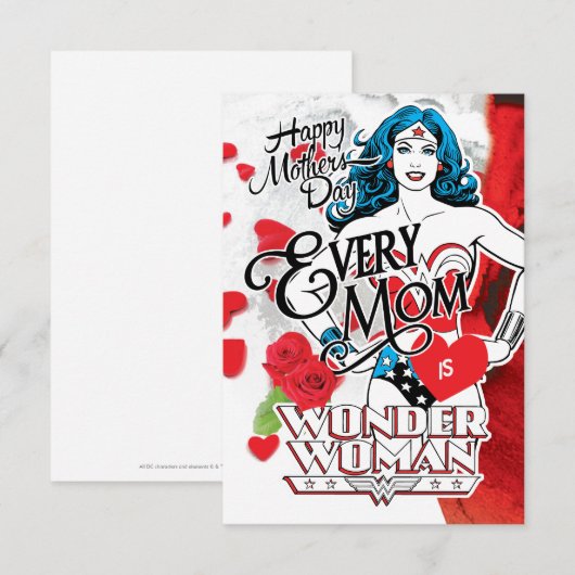 Every Mom Is Wonder Woman (正面/裏面)
