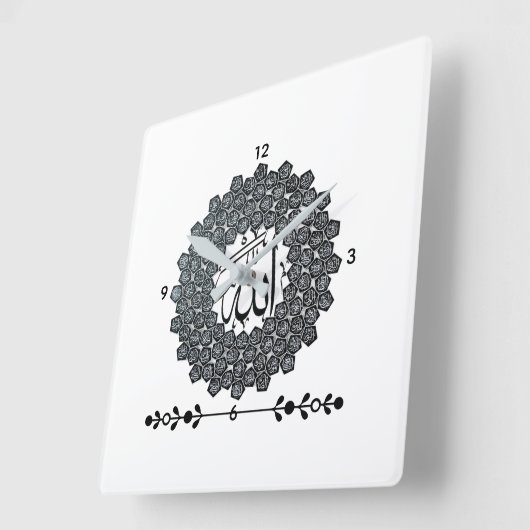 Every moment mallers Wall Clock スクエア壁時計 (傾斜)