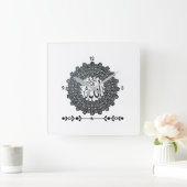 Every moment mallers Wall Clock スクエア壁時計 (ホーム)