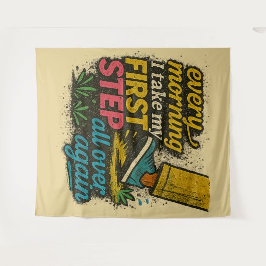 Every Morning First Step -iTapestry タペストリー (正面(横))